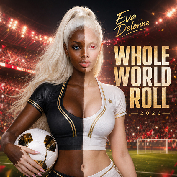 Whole World Roll — Eva Delonne single cover